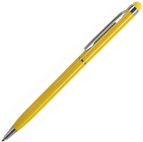 Ручка металлическая шариковая B1 TouchWriter, жёлтая фото 1