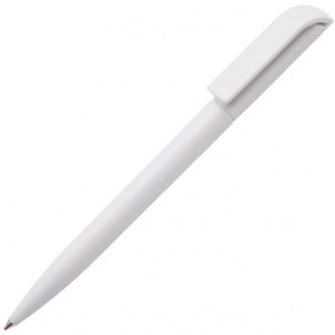 Ручка пластиковая шариковая Carolina Solid, белая фото 1
