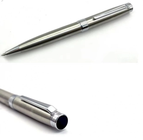 Ручка металлическая шариковая Z-PEN, DIPLOMAT, серебристая фото 3