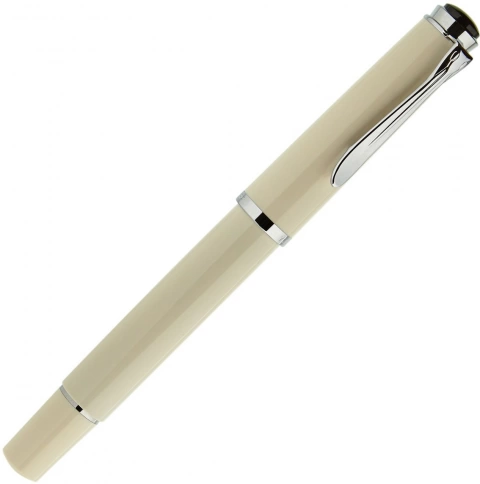 Ручка перьевая Pelikan Elegance Classic M205 (PL972232) White CT F перо сталь нержавеющая подар.кор. фото 2