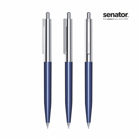 Шариковая ручка Senator Point Metal, синяя фото 2