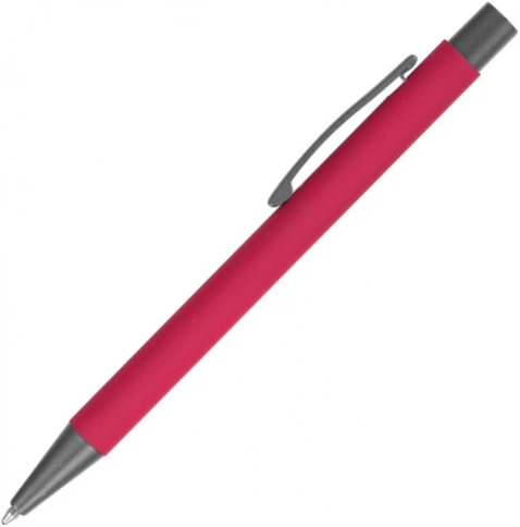 Ручка металлическая шариковая Vivapens MAX SOFT, розовая фото 3