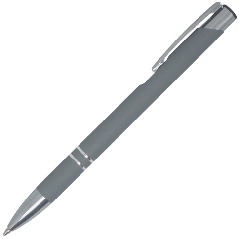 Ручка металлическая шариковая Z-PEN, Legend Soft Touch Mirror, серая фото 1