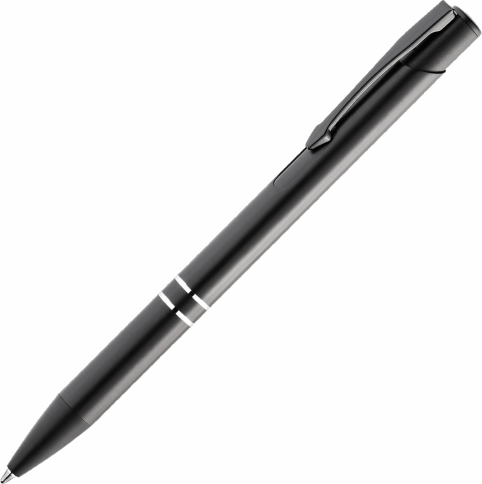 Ручка металлическая шариковая Vivapens KOSKO PREMIUM, чёрная фото 2