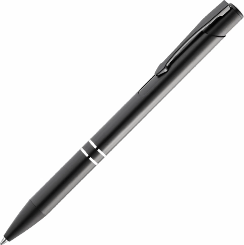 Ручка металлическая шариковая Vivapens KOSKO PREMIUM, чёрная с чёрным фото 1