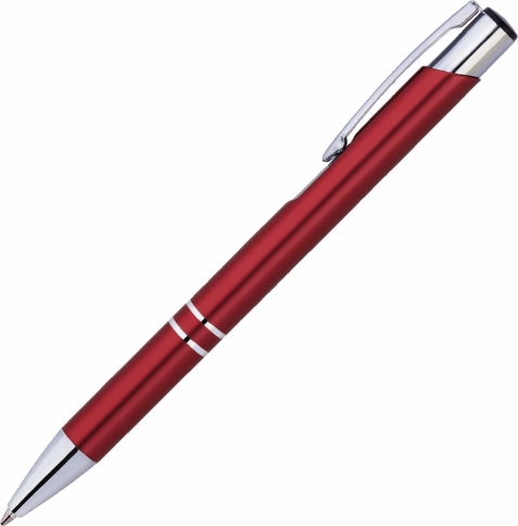 Ручка металлическая шариковая Vivapens KOSKO PREMIUM, тёмно-красная фото 2