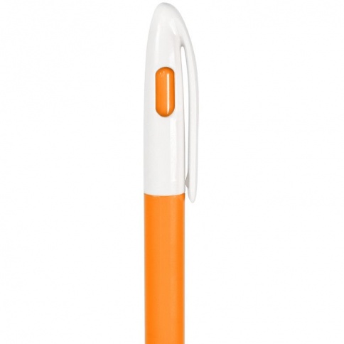 Шариковая ручка Neopen Level, оранжевая с белым фото 2