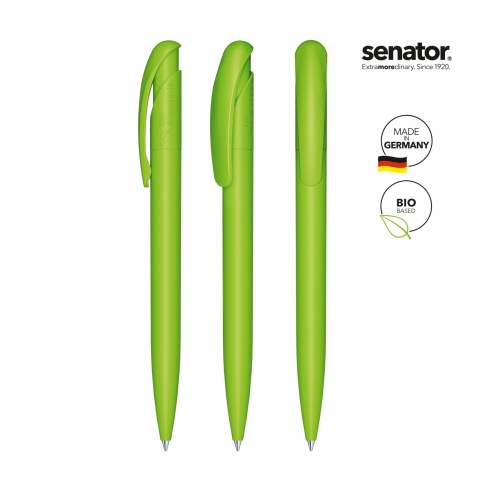 Шариковая ручка Senator Nature Plus Color, салатовая фото 2