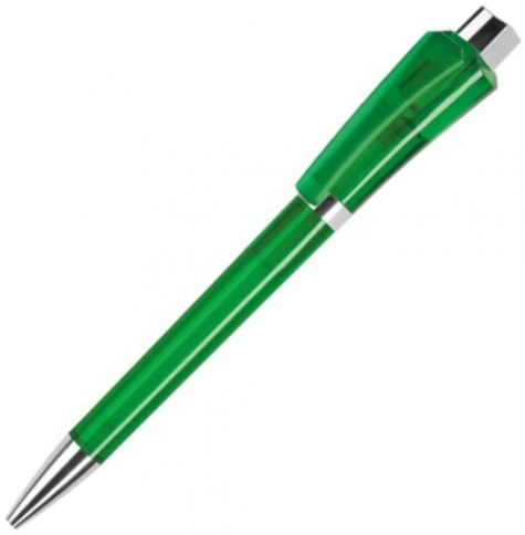 Шариковая ручка Dreampen Optimus Transparent Metal, зелёная фото 1
