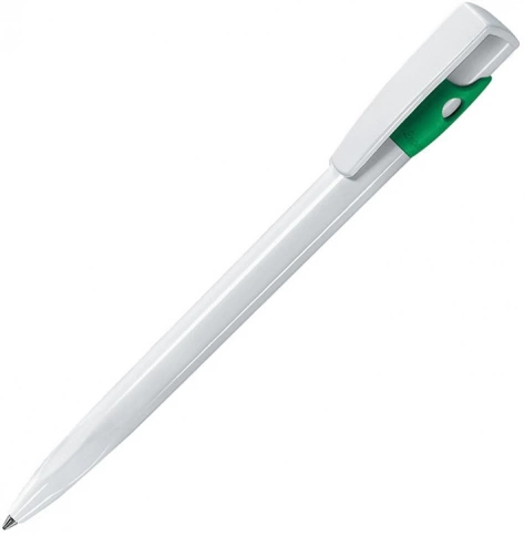 Шариковая ручка Lecce Pen Kiki, бело-зелёная фото 1