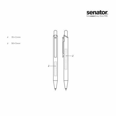 Шариковая ручка Senator Arvent Soft Touch, чёрная фото 3
