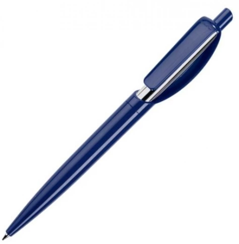 Шариковая ручка Dreampen Doppio Chrome, тёмно-синяя фото 1