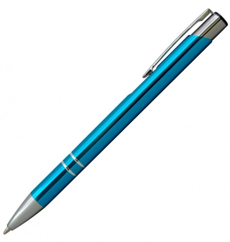 Ручка металлическая шариковая Z-PEN, COSMO, голубая фото 1
