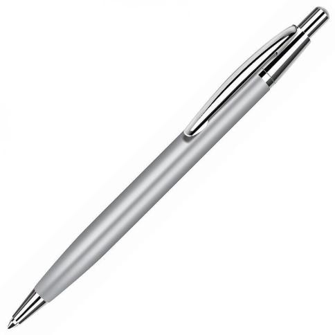 Ручка металлическая шариковая B1 EPSILON, серебристая фото 1