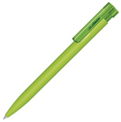 Шариковая ручка Senator Liberty Polished Bio Matt Clip Clear, салатовая фото 1