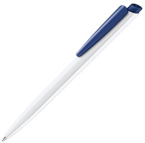 Шариковая ручка Senator Dart Basic Polished, белая с тёмно-синим фото 1