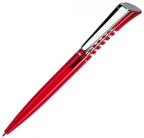 Шариковая ручка Dreampen Infinity Transparent Metal Clip, красная фото 1