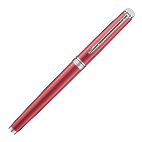 Ручка перьевая Waterman Hemisphere (2043204) Coral Pink CT F перо сталь нержавеющая подар.кор. фото 2
