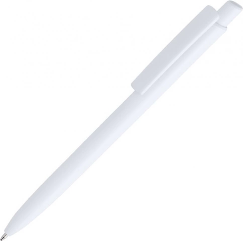 Ручка пластиковая шариковая Vivapens POLO, белая фото 2