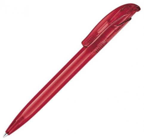 Шариковая ручка Senator Challenger Clear, красная фото 1
