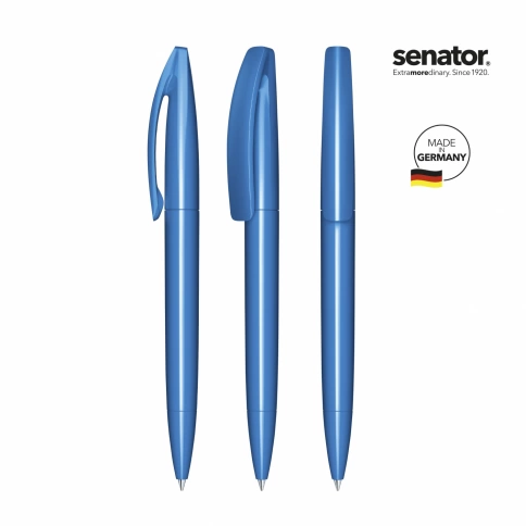 Шариковая ручка Senator Bridge Polished, синяя фото 2