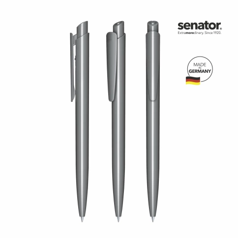 Шариковая ручка Senator Dart Polished, серая фото 2