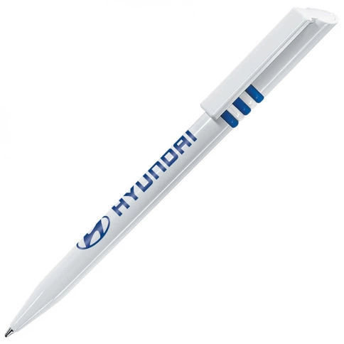 Шариковая ручка Lecce Pen GRIFFE, бело-синяя фото 1