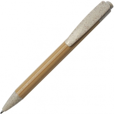 Ручка бамбуковая шариковая Neopen N17, бежевая фото 1