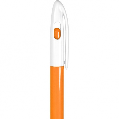 Шариковая ручка Neopen Level, оранжевая с белым фото 3