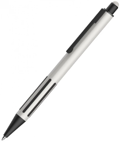 Ручка металлическая шариковая B1 Impress Touch, белая фото 1