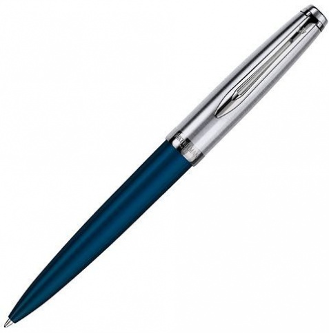 Ручка шариковая Waterman Embleme (2100403) Blue CT M синие чернила подар.кор. фото 1