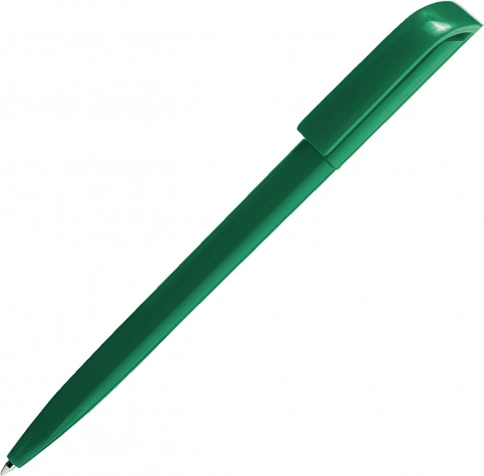 Ручка пластиковая шариковая SOLKE Global, зелёная фото 1