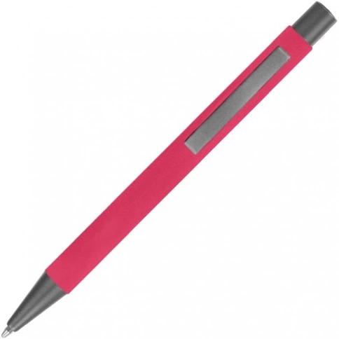 Ручка металлическая шариковая Vivapens MAX SOFT, розовая фото 2