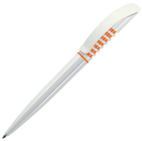 Шариковая ручка Dreampen Winner, бело-оранжевая фото 1