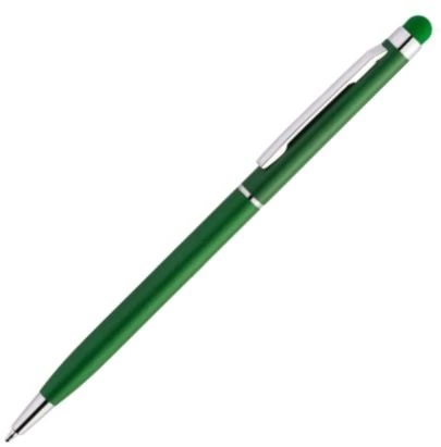Ручка металлическая шариковая Vivapens KENO METALLIC, зелёная фото 4
