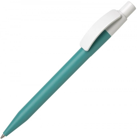 Шариковая ручка MAXEMA PIXEL, аквамарин с белым фото 1