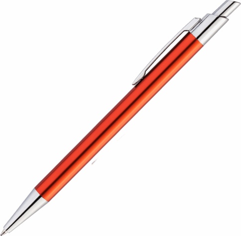 Ручка металлическая шариковая Vivapens Tikko, оранжевая фото 2