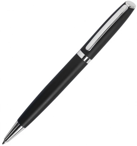 Ручка металлическая шариковая B1 Peachy, чёрная фото 1