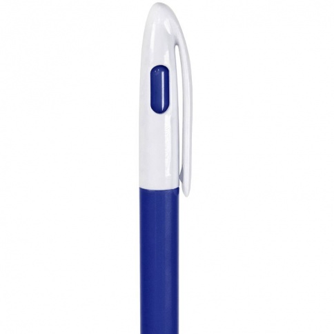 Шариковая ручка Neopen Level, синяя с белым фото 2