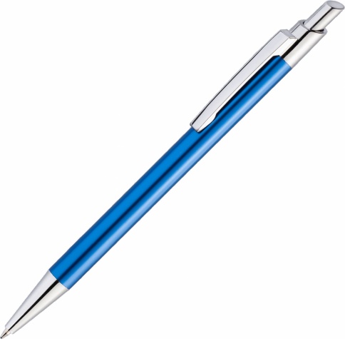 Ручка металлическая шариковая Vivapens Tikko, синяя фото 3