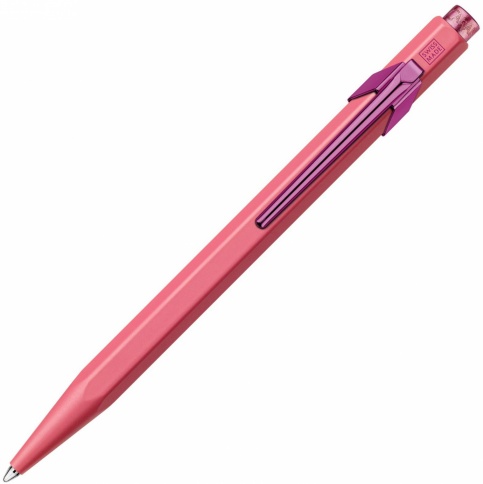 Ручка шариковая Carandache Office 849 Claim your style (849.546) розовый матовый M синие чернила подар.кор. фото 1