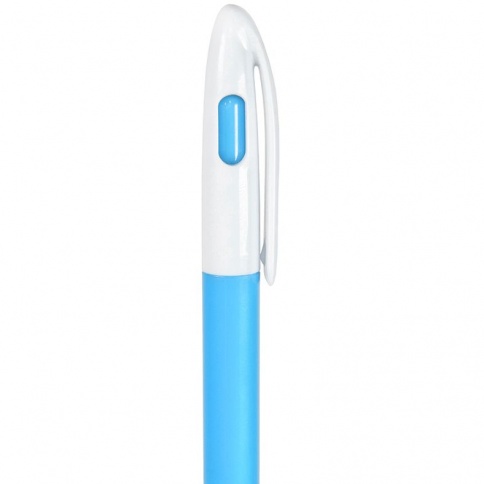 Шариковая ручка Neopen Level, голубая с белым фото 2