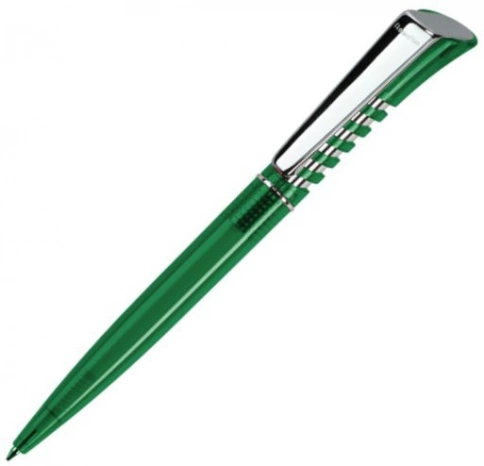 Шариковая ручка Dreampen Infinity Transparent Metal Clip, зелёная фото 1