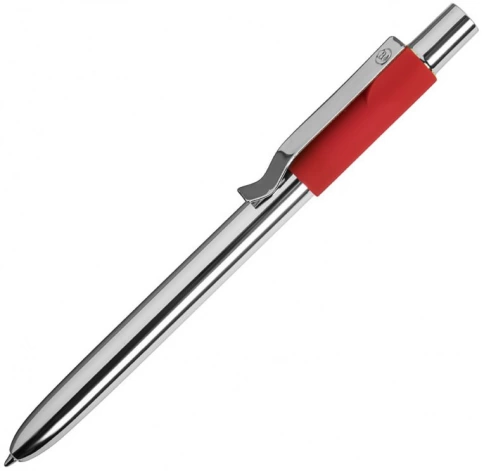Ручка металлическая шариковая B1 Staple, красная фото 1