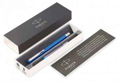 Ручка перьевая Parker Vector Standard F01 (2025446) синий F подар.кор. фото 3