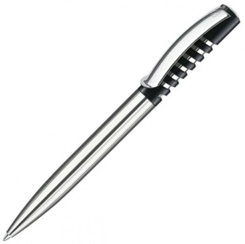 Шариковая ручка Senator New Spring Chrome, чёрная фото 1