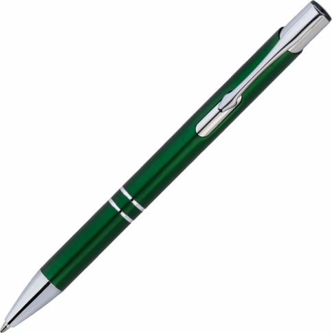 Ручка металлическая шариковая Vivapens KOSKO PREMIUM, зелёная фото 3