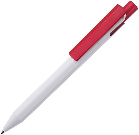 Шариковая ручка Lecce Pen ZEN, белая с красным фото 1