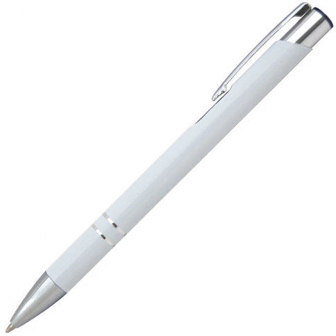 Ручка металлическая шариковая Z-PEN, COSMO, белая фото 1