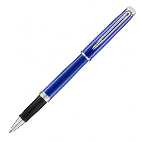 Ручка роллер Waterman Hemisphere (2042969) Bright Blue CT черные чернила подар.кор. фото 1